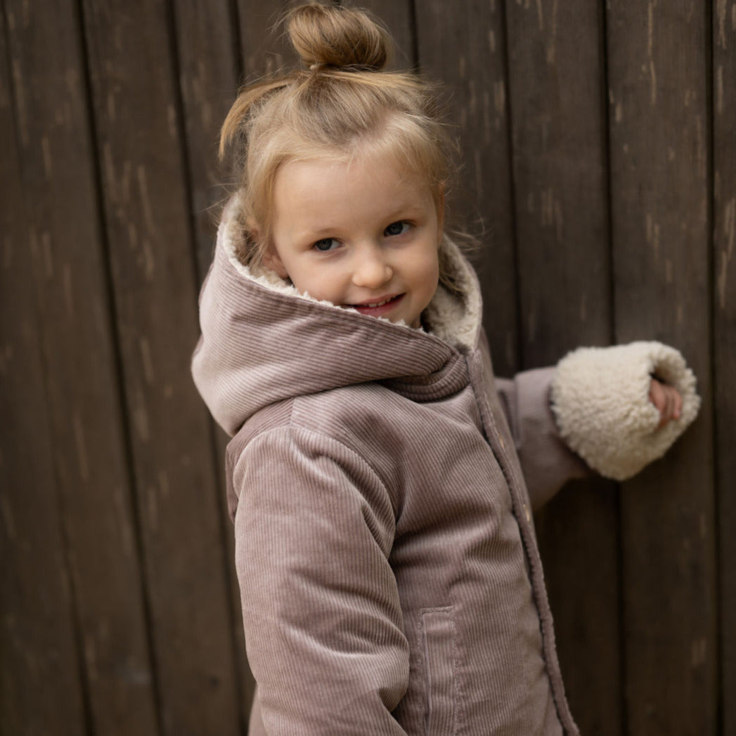 Cordjacke mit Kuschelfutter